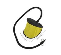 EXQUIMEUBLE Pompe à Pied Soufflet Portable pour Matelas Gonflable avec Adaptateurs Gonfleur Pied et Facile à Utiliser pour Camping Bateau et Kayak