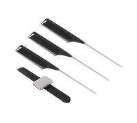 EXQUIMEUBLE Porte-Épingle à Cheveux Magnetique U Outil de Coiffure 3 Peignes Bracelet Pratique pour Coiffeurs Accessoire de Salon de Beauté
