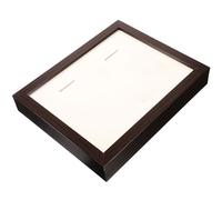 EXQUIMEUBLE Porte-Médailles en Bois 11X9 Pouces Espace Photo Coffret d'Exposition pour Souvenirs Sportifs la Maison Bureau