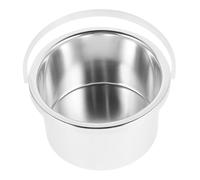EXQUIMEUBLE Pot De Cire Aluminium Pour Épilation Réceptacle De Remplacement Pour Chauffe-cire Pour Épilation à Chaud