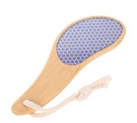 EXQUIMEUBLE Râpe à Pied Bambou Outil De Pédicure Pour Éliminer Callosités Et Peau Morte Exfoliant Nano Pour Doux Et Lisses à Domicile Ou Voyage