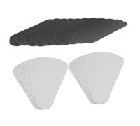EXQUIMEUBLE Recharges à 20pcs Abrasif pour Limes Pieds en Papier Réparation et Élimination Morte pour Pédicure Professionnelle Peau