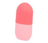 EXQUIMEUBLE Roller De Glace Visage Silicone Rose Masseur Facial Réfrigérant Compact Et Portable Pour Soin De Peau Des Pores Et Soulagement Rougeurs Multi-usage Pour Visage Yeux Et Tête