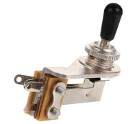 EXQUIMEUBLE Sélecteur de Micro Guitare Électrique à Positions Fer Robuste Commutateur à Bascule pour Accessoires Guitare