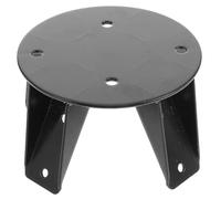 EXQUIMEUBLE Socle de Châssis de Chaise de Bureau Numéro 3 en Acier Noir | Fauteuils et Plateaux de Bureau à Quatre Pieds, Stabilité Fiable, Usage Solide