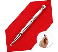 EXQUIMEUBLE Stylo d'Acupuncture Manuel Outil de Massage d'Acupuncture pour Relaxation Acier Inoxydable Usage Domestique Massage du Visage Pratique pour Hommes