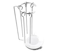 EXQUIMEUBLE Support à Brochettes pour Barbecue 1 Set en Acier Inoxydable