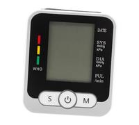 EXQUIMEUBLE Tensiomètre Au Poignet Numérique Maison Compteur De Poignet Électronique Précis Batterie Alimentation Adulte Et Personne Âgée Mesure Pression Artérielle Facile Utilisation