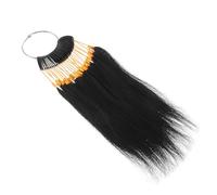 EXQUIMEUBLE Tresses d 39 Entraînement En Cheveux Humains Véritables Pour Une Coloration Capillaire Brillante Ensemble De Pinceaux Et De Bols Kit De Mèches Pour Une Utilisation En Salon
