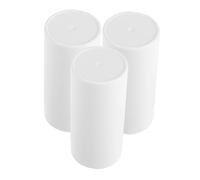 EXQUIMEUBLE Tube Vide Déodorant Rechargeable 3 Pièces 30g Format Compact Plastique Blanc Stick Déodorant Voyage Contenant Réutilisable pour Cosmétique et Soin Personnel
