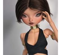 Exquise Poupée BJD 1/6 Poupées SD 33cm 13in Ball Jointed Dolls avec Ensemble Complet Vêtements Chaussures Perruque Maquillage, Meilleur Cadeau pour Les Filles