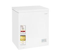 Exquisit Congélateur 142 l Congélation rapide | Mode de refroidissement | 20 heures de stockage | Silencieux 40 dB | GT5150-E-041E Blanc | Blanc