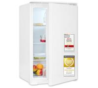 Exquisit EKS5131-V-040E Réfrigérateur encastrable pour chambre complète | Capacité utile 129 l 39 dB(A) | Technologie de porte remorquée, éclairage LED, étagères en verre, bac à