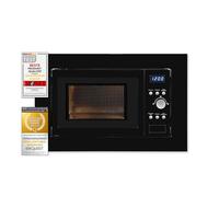 Exquisit EMW 1770-G-D-030 - Micro-ondes encastrable - Noir - 700 W - 1000 W - Fonction grill - Minuterie