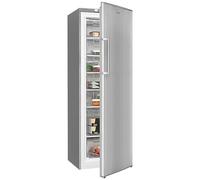 Exquisit GS280-HE-040D Stand Gefrierschrank, 60cm breit, 242 L, 7 Schubladen, inoxlook