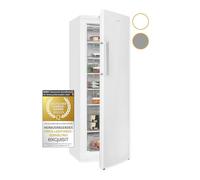 Exquisit GS280-HE-040D Stand Gefrierschrank, 60cm breit, 242 L, 7 Schubladen, weiß