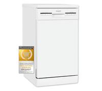 Exquisit GSP9109-030E Lave-vaisselle encastrable et autoportant, 45 cm, 9 couverts, LED, 45 cm, blanc