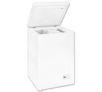 Exquisit GT101-E-040E - Congélateur combiné - 98 litres - Congélateur 4 étoiles - Fonction congélation rapide - Petit congélateur - Charge supérieure - Blanc