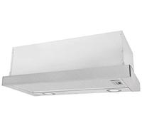 Exquisit Hotte à écran plat FSH 61-8 C | 2 niveaux de puissance | Aspect inox