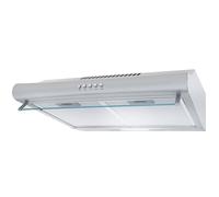 Exquisit Hotte aspirante, 50 cm de large, fonctionnement par extraction, 3 niveaux de ventilation, filtre à graisse métallique, UBH50-020 inoxlook