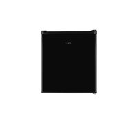Exquisit KB05-V-040E Mini Standkühlschrank, 44 cm breit, 40L, 1 Ablage, Temperatureinstellung, Türdichtung und Türanschlag wechselbar, schwarz