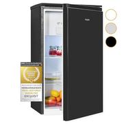 Exquisit KS117-3-010E Réfrigérateur noir | Volume 82 l | Réfrigérateur avec congélateur autonome | Compartiment à légumes | Réfrigérateur autonome avec congélateur