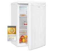 Exquisit KS16-V-040D Kühlschrank, 55 cm breit, 126L, LED-Beleuchtung, weiß