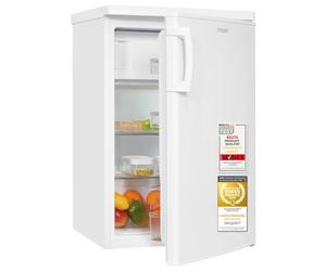 Exquisit KS516-4-HE-040D Réfrigérateur 109 l | 4 congélateurs 14 l Contrôle électronique de la température | Éclairage LED | Silencieux 37 dB | Blanc