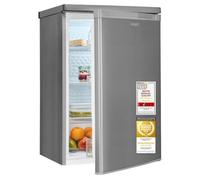 Exquisit KS516-V-040C Réfrigérateur plein compartiment 126 l Silencieux 35 dB Éclairage LED Largeur 55 cm Aspect inox Inoxlook