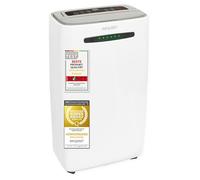 Exquisit le 2055 We Déshumidificateur/sécheur, 20 L, 450 W, 240 V, Blanc, 550 x 340 x 210 mm