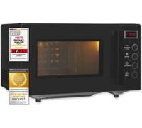 Exquisit MW7020-F-030DI Stand Mikrowelle, 45,9 cm breit, 700W, 20L, schwarz