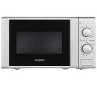 Exquisit Micro-ondes sur pied MW900-030G 43,9 cm de large 700 W 20 L Gril 5 niveaux Argenté
