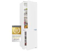 Exquisit Réfrigérateur-congélateur encastrable EKGC270-70-E-040D | Capacité nette : 249 l | Congélation 4* | Éclairage intérieur LED | Appareil encastrable