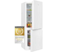 Exquisit Réfrigérateur congélateur KGC231-60-010E blanc | Volume 175 l | 4 étoiles | Lumière LED | Réglage de la température