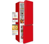 Exquisit Réfrigérateur-congélateur KGC231-60-010E rouge - Appareil sur pied - Volume : 175 l - Rouge