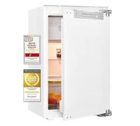 Exquisit Réfrigérateur encastrable EKS131-4-FE-090E | Capacité nette : 119 L | Congélateur 4 étoiles | Montage sur porte fixe | Appareil encastrable