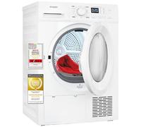 Exquisit Sèche-linge à pompe à chaleur, capacité de 7 kg, entièrement électronique, 16 programmes, protection anti-froissement, TWP701-030E, blanc