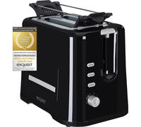 Exquisit Toaster TA 3102 SWI | fonction de dégivrage | support à petits pains amovible | 6 niveaux de brunissage | 870 watts | tiroir à miettes extractible