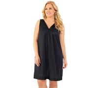 Exquisite Form Coloratura 30107 Manteau Court Chemise, Noire de Nuit, XL Femme