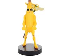 Exquisite Gaming: Fortnite : Peely Cable Guys Support pour Manette et téléphone Portable Jaune Banana Figurine sous Licence Officielle