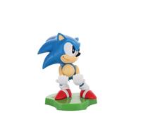 Exquisite Gaming: Holdems : Sega - Coulissant Sonic - Support pour écouteurs et téléphone, câble Guy, Mini Objets de Collection avec Une Torsion, Sonic Classique, Figurine sous Licence