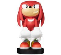 Exquisite Gaming: Sega: Knuckles - Original Mobile Phone & Gaming Controller Holder, Device Stand, Cable Guys, Sonic The Hedgehog Licensed Figure