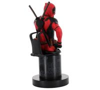 EXQUISITE GAMING Support-Câble Figurine Deadpool 3 Marvel - 21 cm - Compatible PS5, Xbox Series S/X, iPhone - Pas de câble inclus
