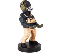 EXQUISITE GAMING Support Câble Guy figurine Simon 'Ghost' Call of Duty 21 cm - Compatible PS5 DualSense, Xbox Series S/X et iPhone
