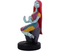EXQUISITE GAMING Support et socle de câble avec figurine Sally de L'Étrange Noël de Monsieur Jack Disney, 21 cm - Compatible PS5, Xbox, iPhone