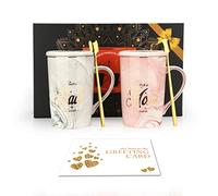 exreizst Tasses Maman et Papa - Cadeaux de Grossesse pour Les Mamans pour la première Fois - Meilleurs Cadeaux pour Les Femmes Enceintes Les Parents doivent être la fête des mères Fête des mères Noël