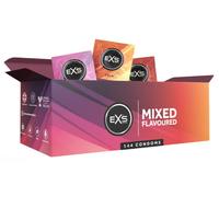 EXS Aromatisé 144 pcs, préservatifs goût fruité mix pack