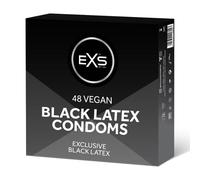 EXS Black Latex Préservatifs 48 Pièces