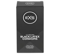 EXS Black - préservatif en latex noir - 12 pièces