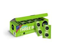 EXS Ribbed & Dotted Préservatifs 144 Pièces